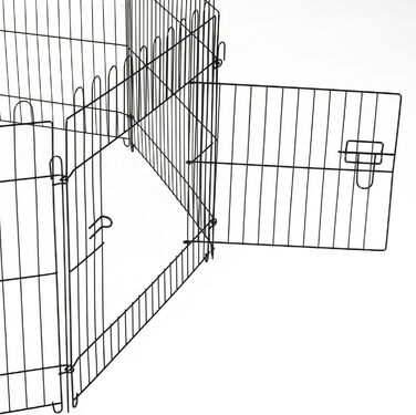 PawHut® вольєр для цуценят, огорожа для собак, вольєр-загон для малечі, 5 розмірів: 71x61 см