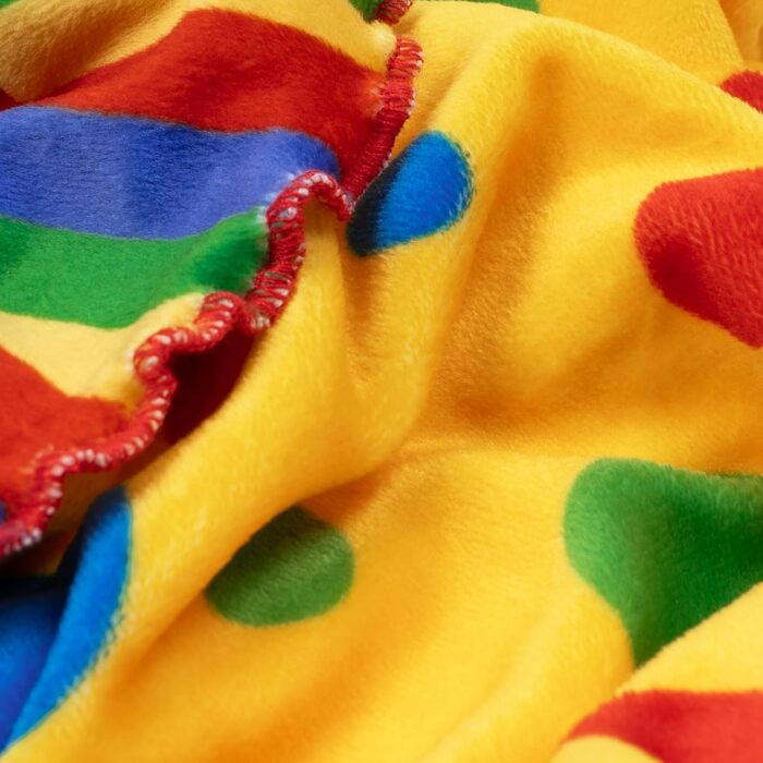 Костюм клоуна для собак Fitwarm на Хелловін, жовтого кольору, розмір M, для маленьких собак