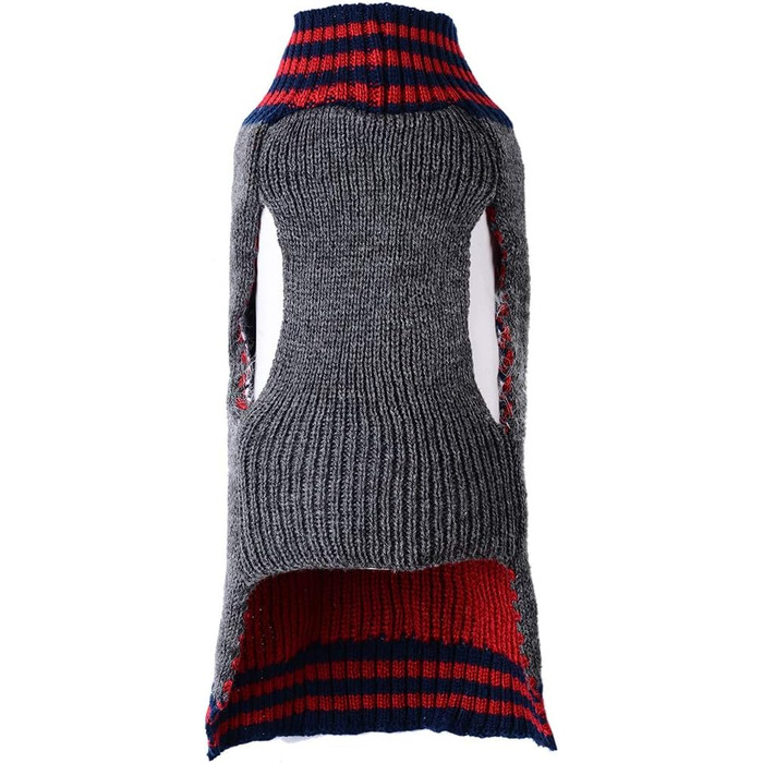 Пуловер для собак PETCARE: смугастий, з мотивами гарбуза, костюм для Хелловіну, для маленьких, середніх та великих собак (XX-Large, Grizzly Bear)