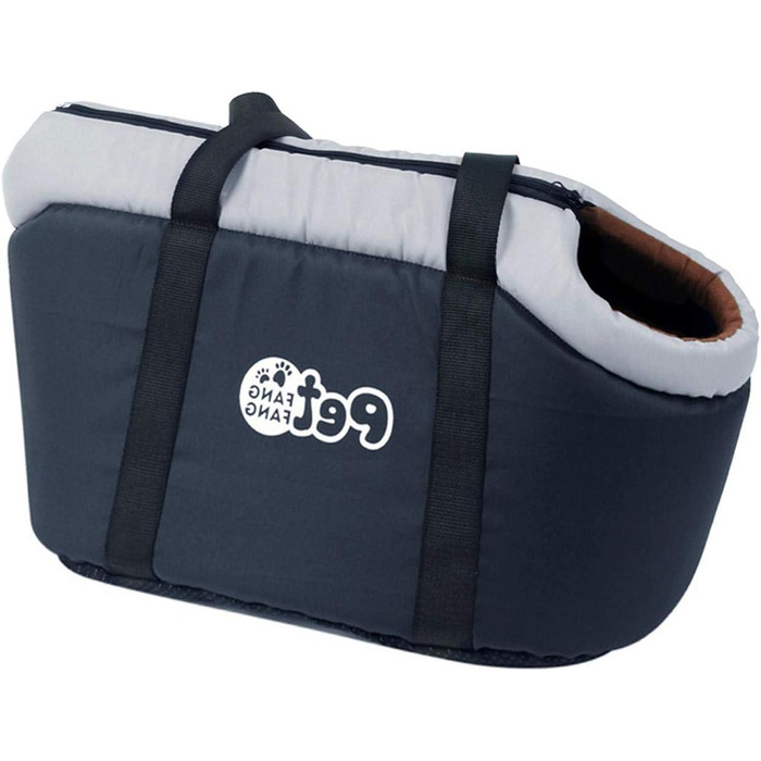 Дихаюча переноска для собак з знімним подушкою, чорна. Ідеально для покупок, прогулянок, подорожей з малими та середніми собаками, котами, цуценятами.