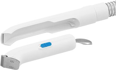 Машинка для стрижки собак з пилососом, 1.4 л, бездротова, 5 насадок, 350 Вт, гребені 3/6/9/12 мм, видалення шерсті, для собак