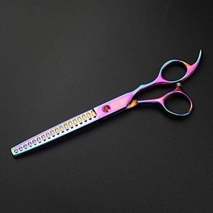 Набір професійних ножиць для грумінгу собак, котів та інших домашніх тварин QUNINE, різнокольорові