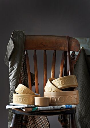 Миска для собак Mason Cash Original Cane з написом 