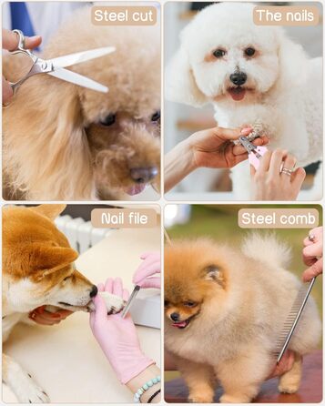 Електричний триммер для собак без дроту, машинка для стрижки шерсті собак, тиха, акумуляторна, для собак та котів