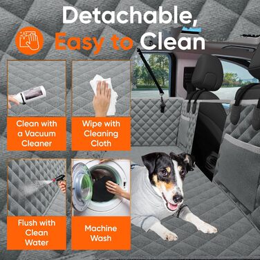 Подовжувач для заднього сидіння автомобіля для собак