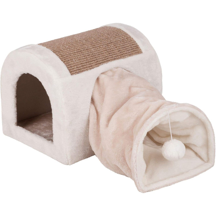 Кігтеточка Trixie для кутів кімнати, 32x60 см, сірий/бежевий колір, 1 шт.