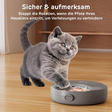 Автоматичний дозатор корму для котів iPettie Zharko - 4 відділення, таймер, охолоджуючі пакети, легко мити