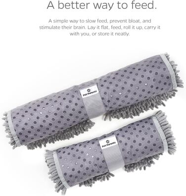 Килимок-заспокійник для собак Pet Parents® Forager® Matten з м'яким носиком та неслизьким покриттям. Повільний годівник для собак великих та малих порід (48,3 см)