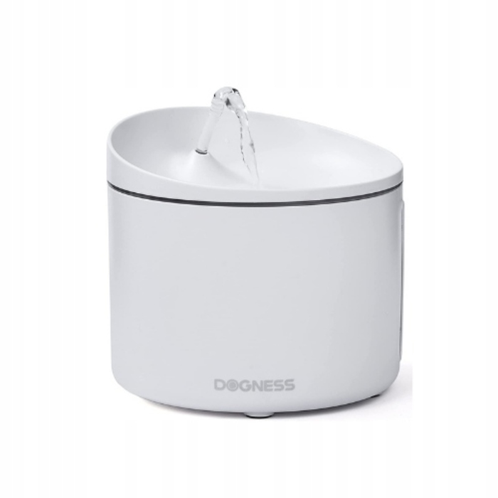Автоматичний фонтан-поїлка для котів та собак DOGNESS, 1 л, безшумна, з LED-підсвіткою та фільтром