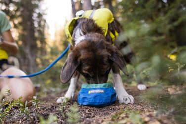 RUFFWEAR Trail Runner Bowl - миска для собак, блакитний колір