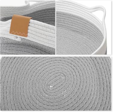 Тканинне ліжко для котів, 50 см в діаметрі, складаний кошик-гніздо, дихаюче ліжко для домашніх тварин, стійке до подряпин універсальне ліжечко для кошенят, світло-сірий колір