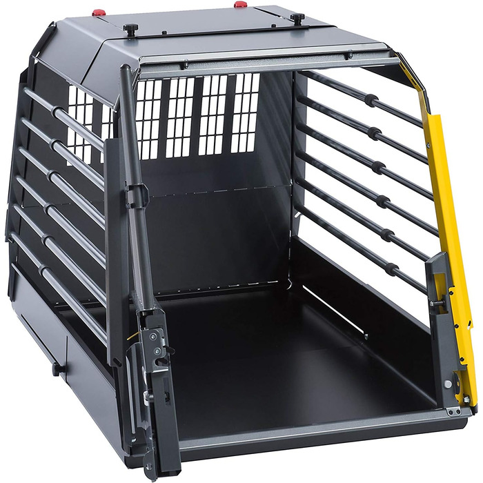 Транспортна переноска для собак VarioCage Einzelbox SL- Plus Kleinmetall, переноска для багажника для середніх та великих собак