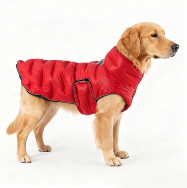 Зимова куртка для собак Mante, тепла пуховка для собак та котів. Міцна в'язана куртка з м'якого матеріалу для комфорту та тепла. (М'ятно-зелений, ) М'ятно-зелений (S, Червоний)