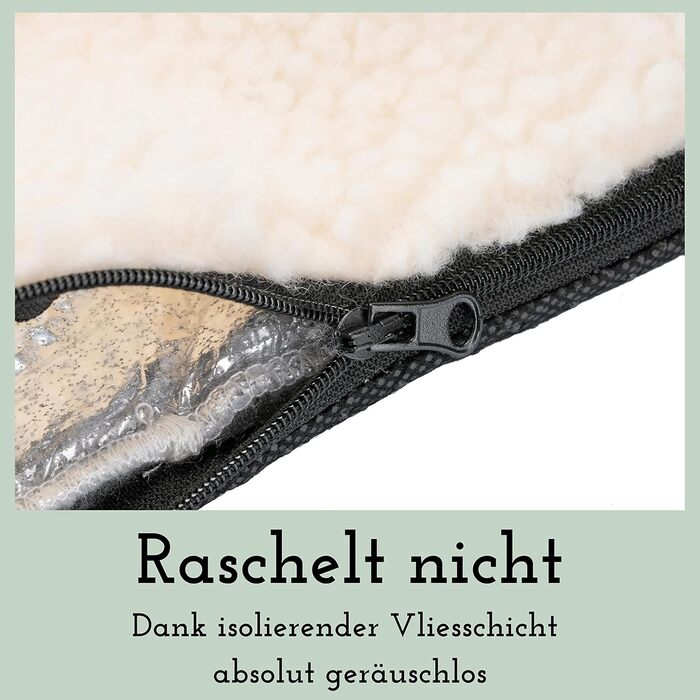 Тепла ковдра для собак Fellou 90 x 64 см - самонагрівальна, миється, без сторонніх звуків, підігрівальна ковдра для собак, килимок для собак (90 x 64 x 3 см, бежевий)