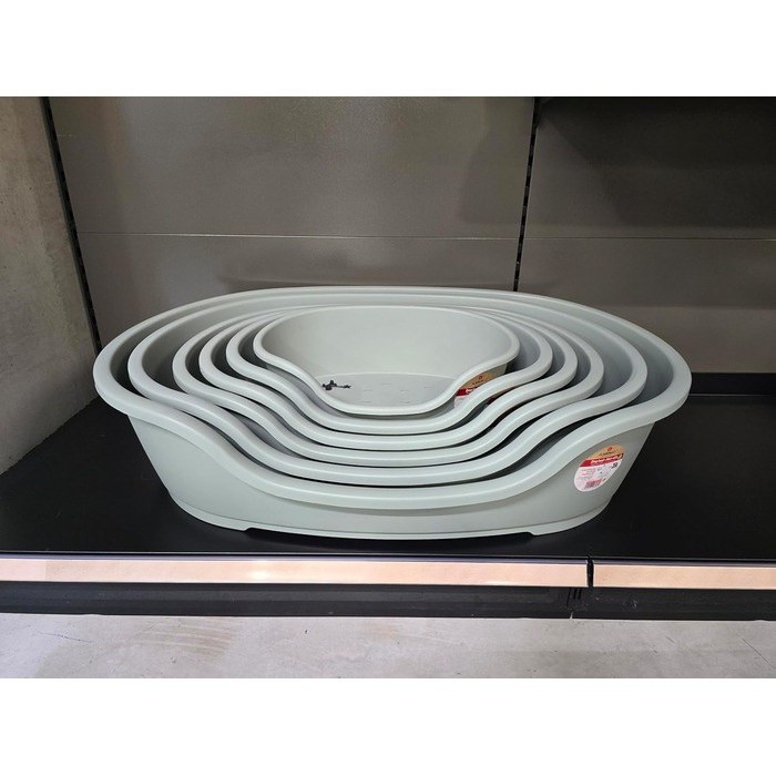 Крізь для собак Flamingo Tuck – Овальне, зелене, розмір M (70 × 47 × 22 см) | Практичне, стильне та легко миється!