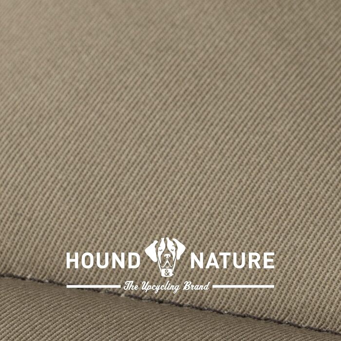 Екологічна лежанка-мат для собак HOUND & NATURE Davos XL 120x100 см, м'яка, миюча, гігієнічна, міцна, для великих порід, тауп