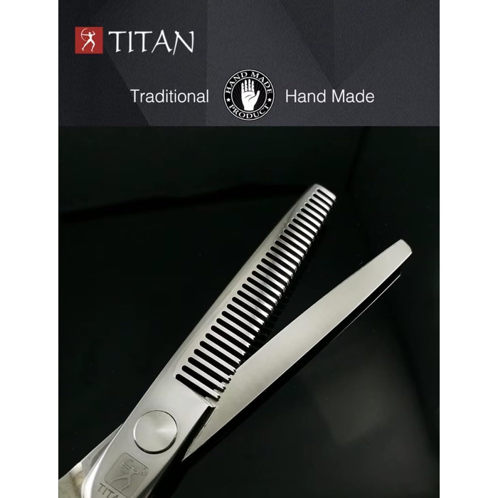 Набір професійних ножиць для перукарів Titan 6 дюймів з японської сталі (2 шт.)