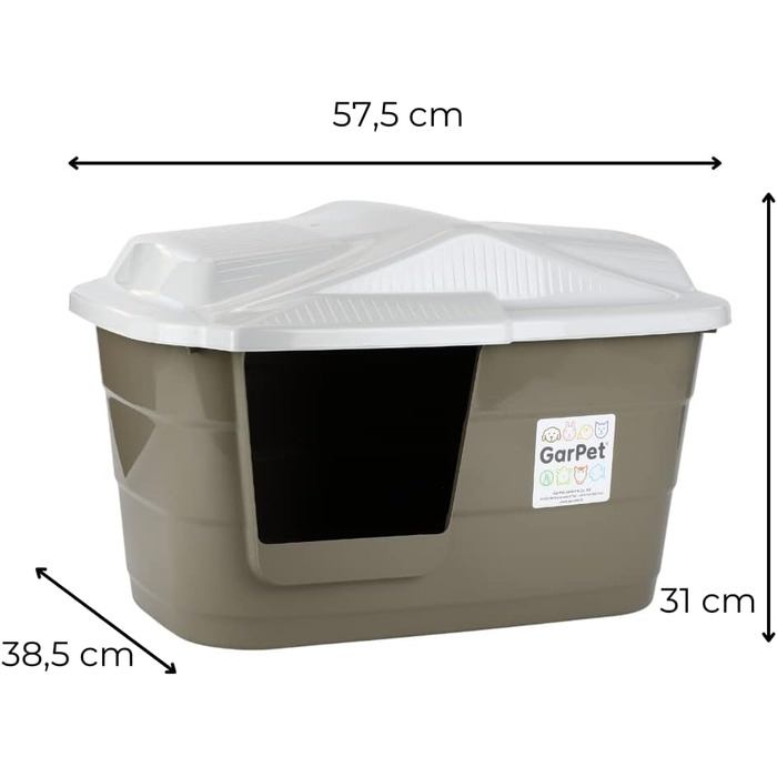 Кішка та собака: Будинок/Корзина для тварин Outdoor/Indoor, Вологостійкий пластик