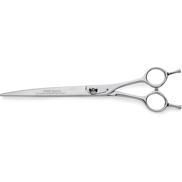 Професійна вигнута ножиця для грумінгу собак Master Grooming Tools 5900 Series – японська нержавіюча сталь, 20,3 см