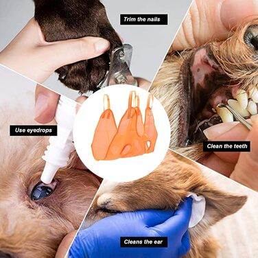 Гамак для догляду за собаками, рушник для сушіння тварин, гамак для краси з ножицями, гамак для релаксації та догляду за тваринами, гамак для котів та догляду за тваринами для стрижки кігтів (S-), великий, оранжевий