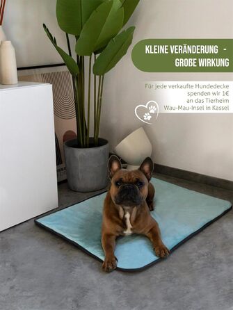 М'яка підстилка для собак Normani - підстилка для тварин з безпечного матеріалу, 40x50, 60x80, 70x100, 80x120 см (Блакитний)