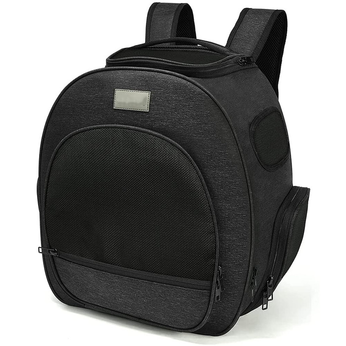 Рюкзак-переноска для кота та маленького собаки ACSUZ: дихаюча, для подорожей