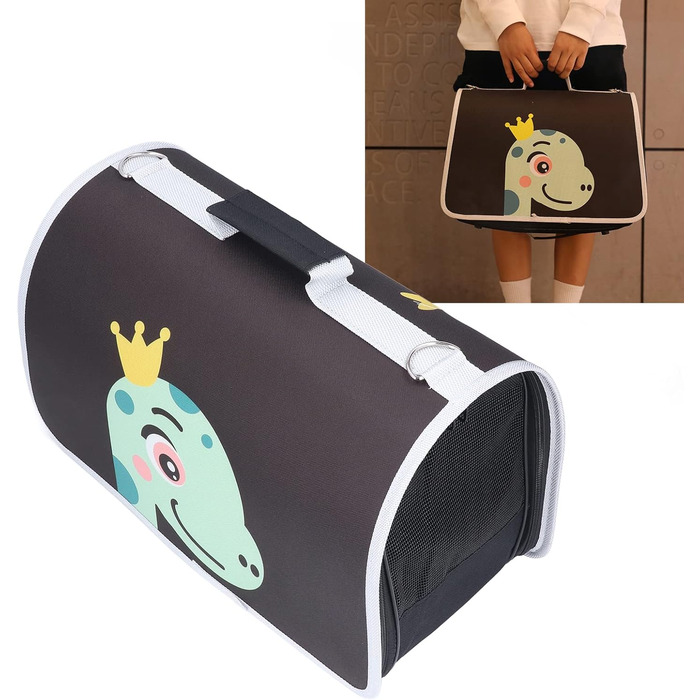 Транспортна переноска для тварин: переноска для котів, собак, м'яка, складана, портативна, з плечовим ремінцем, Оксфорд, M
