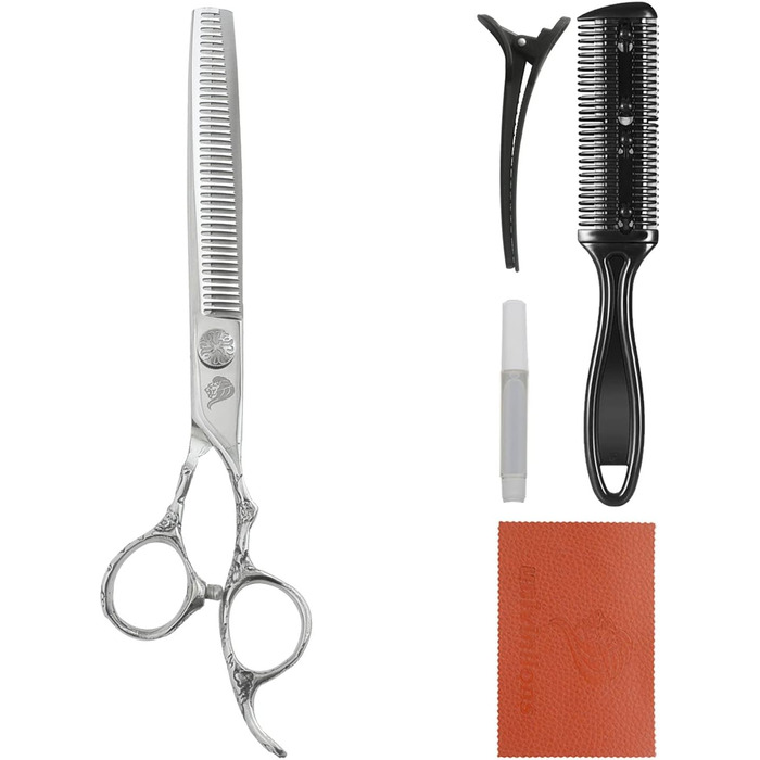 Професійна ножиця для грумінгу собак Evering - ножиці для стрижки та карвінгу, 7 дюймів