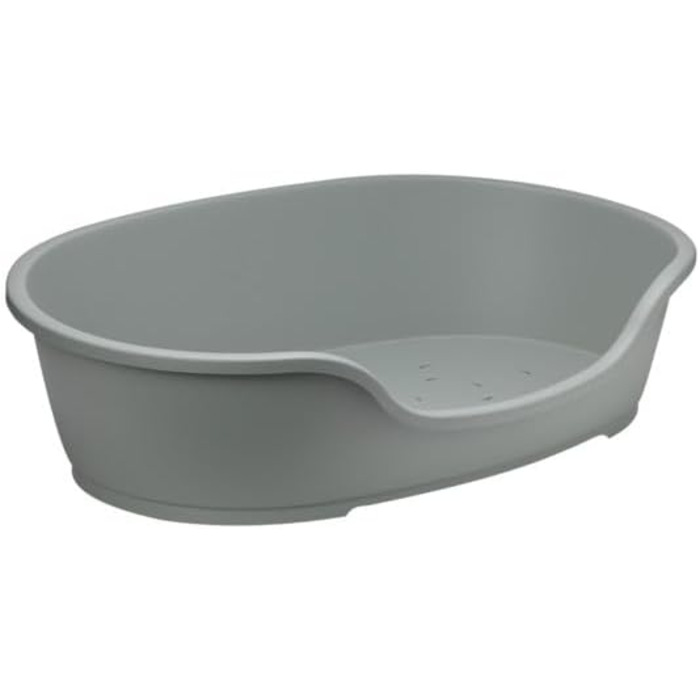 Собаче ліжко Moderna з пластику, оливковий колір, розмір Jumbo