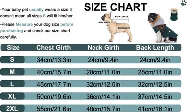 Зимовий теплий пуховик для собак з протекторними отворами, вітронепроникна куртка для холодної погоди, бавовна, костюм для цуценят, маленьких та середніх собак, розмір XL (2XL: обхват грудей 55 см, Стиль 6: зелено-коричневий)