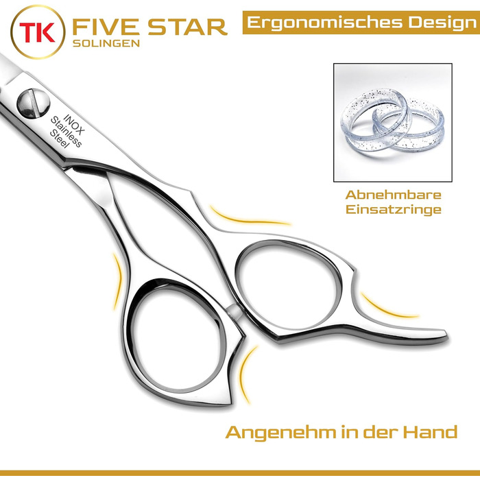 Професійні ножиці для волосся Sigma Professionelle Razor Edge 7' - для фрізурів, стрижок та бороди (нержавіюча сталь)