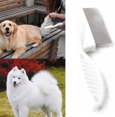 Щітка для собак, інструмент для догляду за шерстю, професійна якість (Blue)