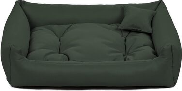 Килимок для собак Gutekissen NEO - лежанка для собак, м'яка, міцна, зелений (S 70x55, XS 55x45)