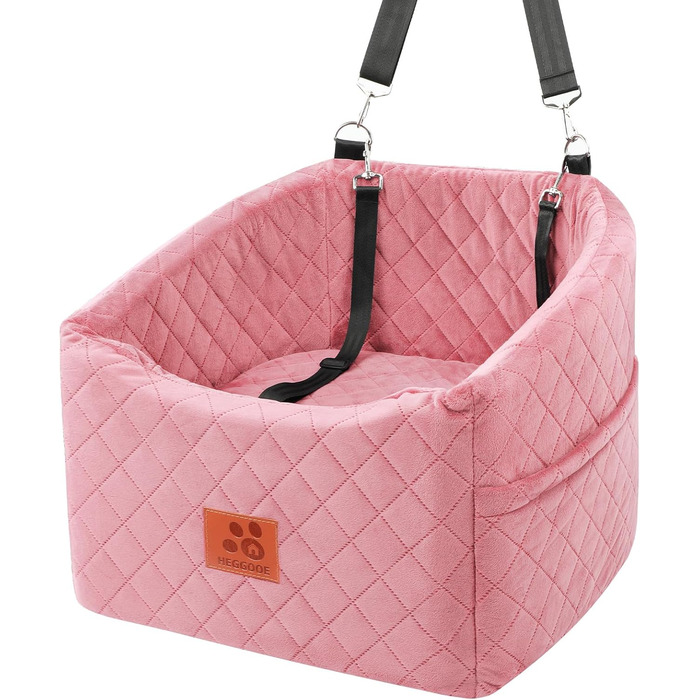 Автокрісло для собак: зручне автоліжко з memory foam для малих та середніх порід (до 15,9 кг)