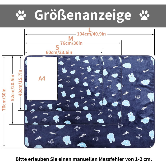 М'яка ковдра для собак та котів Demigeat, 3 шт. - плюшева, миюча, для малого та середнього розміру, для весни та літа, сірого кольору