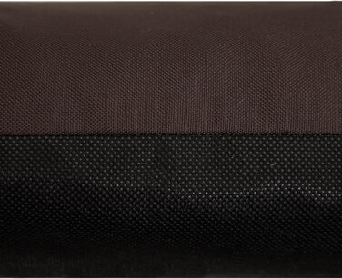 Зручне ліжко для собак великих та середніх порід - водонепроникне собаче ліжко, 92x73 см, коричневе з чорним