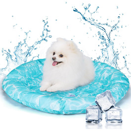 Кühlmatte Hunde Katzen Orbicular M: Охолоджуючий килимок для собак та котів, розмір M (62x62x5 см)