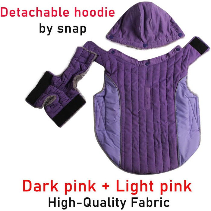 Флісовий теплий пуловер з капюшоном для собак, тепла куртка для цуценят на зиму, зелений, розмір S