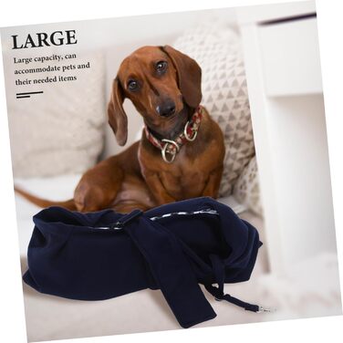 Сумка-переноска для собак та котів BESPORTBLE - велика, з регульованим плечовим ременем, для подорожей та активного відпочинку, з міцної бавовни