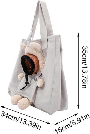 Сумка-переноска для собак, дихаюча, з м'якої тканини, велика, для подорожей, прогулянок, транспортування, авто, літака, аеропорту, покупок