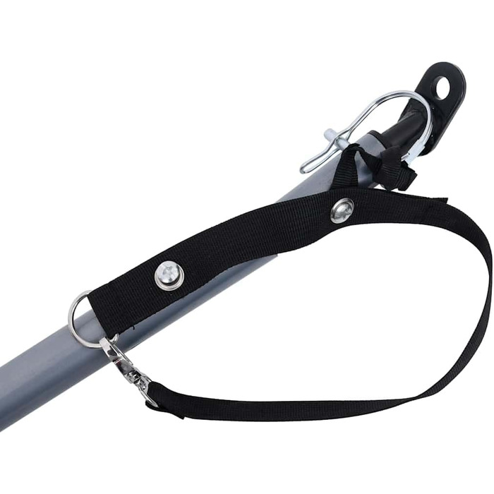 Причіп для велосипеда: вантажний, для собак, сірий та помаранчевий, 65 кг. Зручний для щоденного транспортування, універсальний, легко монтується