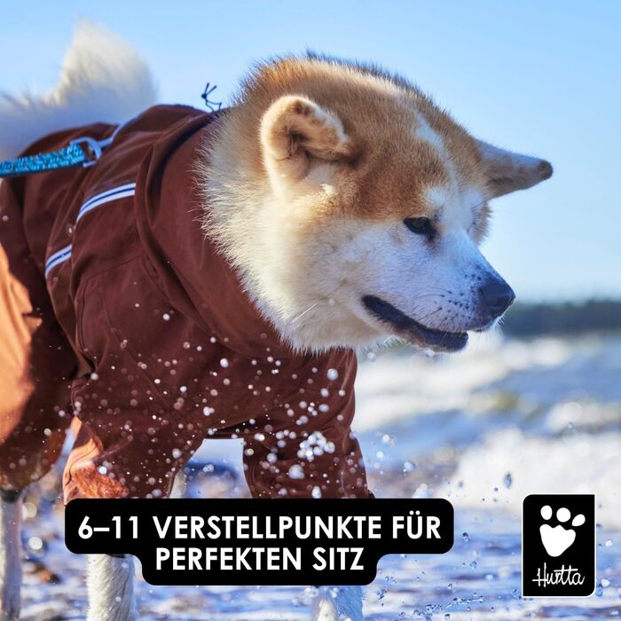 Дощовик для собак Hurtta Mudventure Overall ECO, Peacock-Türkis (30S)