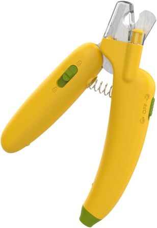 Тримач для стрижки кігтів для собак та котів BESPORTBLE з LED-підсвічуванням (3 шт.)