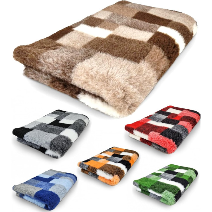 Килимок для собак Elropet Premium 30mm Vetbed (S/M/L) - Diamond Braun (160x100 см)