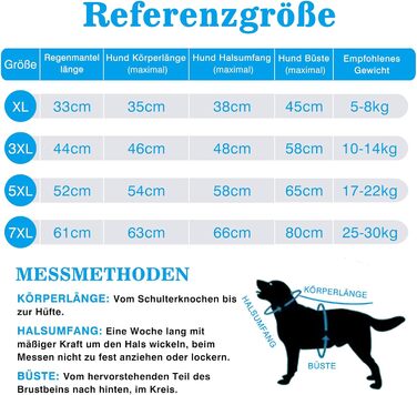 Жовтий дощовик для собак WUFANC 5XL: водонепроникний, з капюшоном та світловідбиваючими елементами