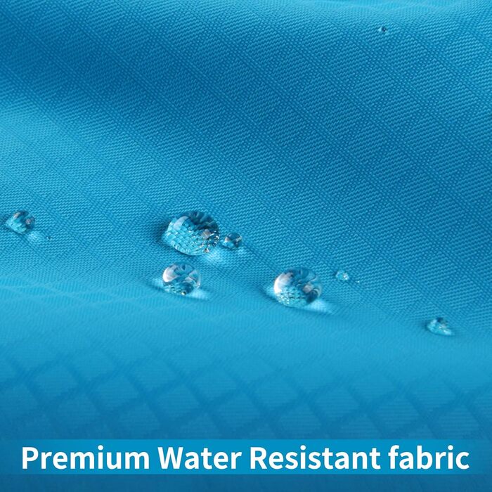 Регенковий плащ JoyDaog для дрібних собак з капюшоном, водонепроникна куртка для собак, плащ для цуценят з кишенями, блакитний, XS X-Small