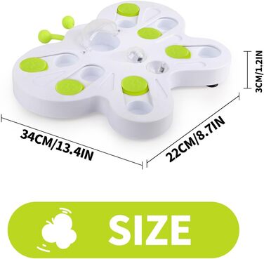 Інтерактивна іграшка-головоломка для котів ALL FOR PAWS Butterfly Treat Puzzle