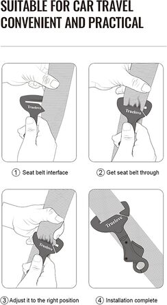 Замок для безпеки автомобіля TRUE LOVE: надійний кріплення для тварин під час подорожей