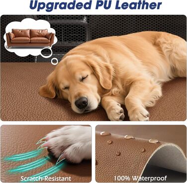 Автокрісло для собак FURTIME, велике, з жорстким дном, водонепроникне, для великих собак, підходить для SUV та позашляховиків