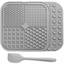 Мат для ліплення + шпатель - 20 x 20 см (Сірий)